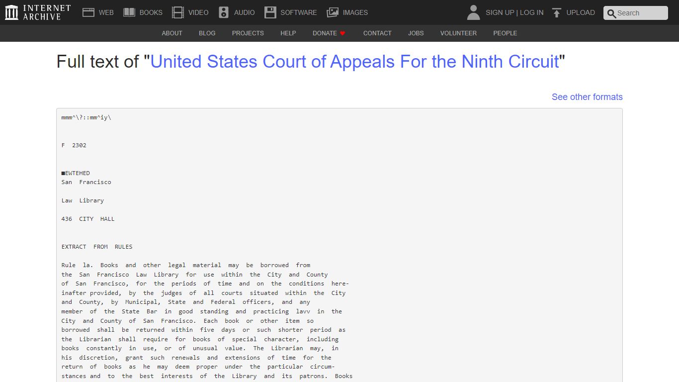 Full text of "United States Court of Appeals For the Ninth ...
